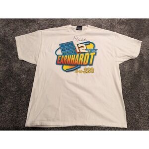 Chase Authentics White Earnhardt Graphic Jersey